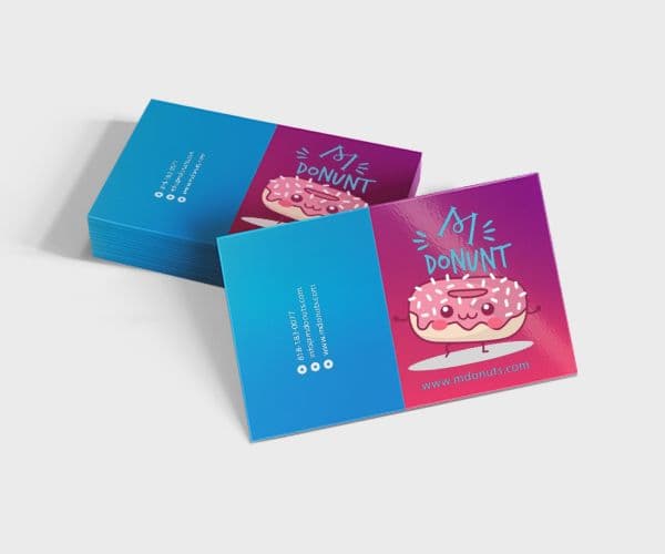 Business Card Lamination